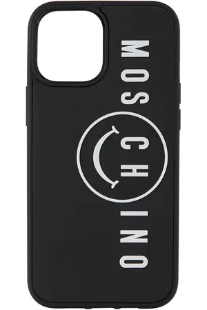 Moschino Black Logo iPhone 12 Pro Max Case
