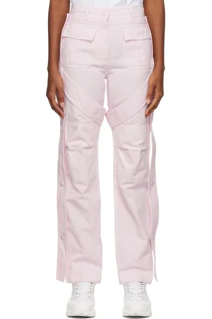 Burberry Pink Amelia Cargo Trousers