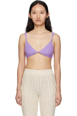 Loulou de Saison Purple Cashmere Qamea Bra