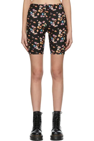 Paco rabanne SSENSE Exclusive Black & Multicolor Capsule Bodyline Active Cyclist Sport Shorts