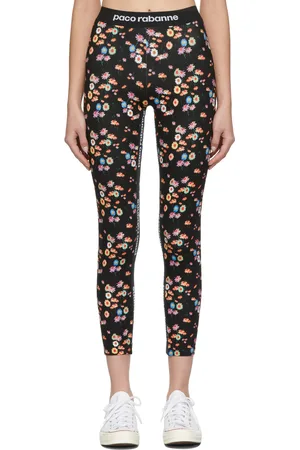 Paco rabanne SSENSE Exclusive Black & Multicolor Capsule Bodyline Active Sport Leggings