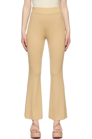 LVIR Beige Wool Knit Pants