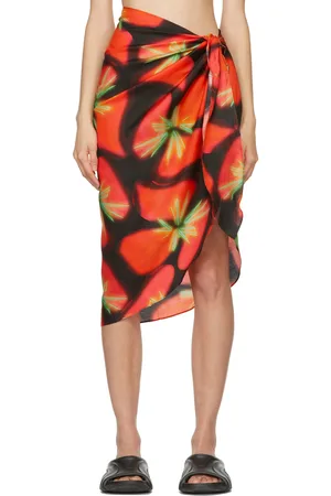 Louisa Ballou Multicolor Lightweight Sarong Skirt