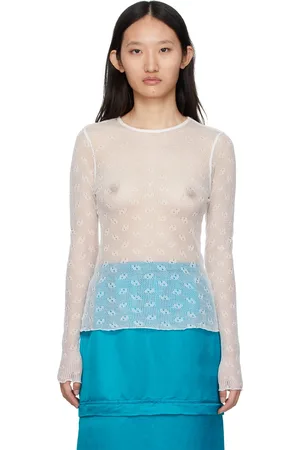 BONBOM Mesh Long Sleeve T-Shirt