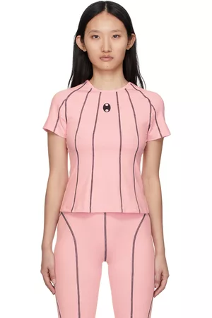 BONBOM Women Short Sleeve - SSENSE Exclusive Pink Seam T-Shirt