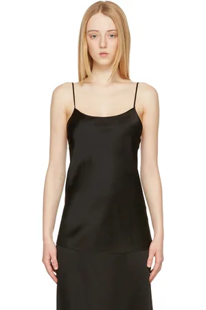 Victoria Beckham Satin Cami Tank Top