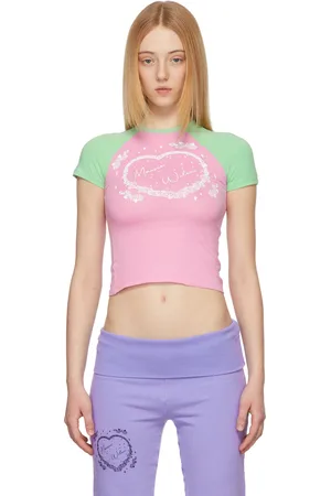 Maisie Wilen Pink & Green Slinky T-Shirt