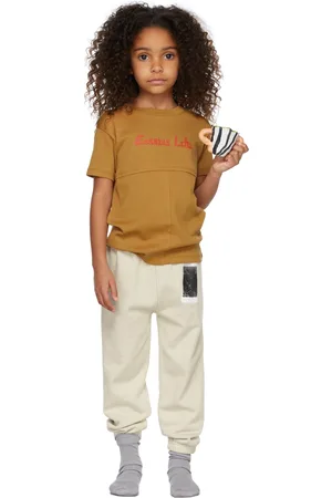 ECKHAUS LATTA SSENSE Exclusive Kids Tan Logo T-Shirt