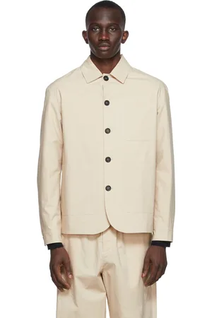 Meta Campania Collective Beige Julian Shirt Jacket