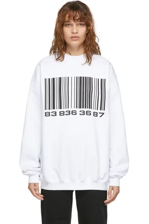VTMNTS Big Barcode Sweatshirt
