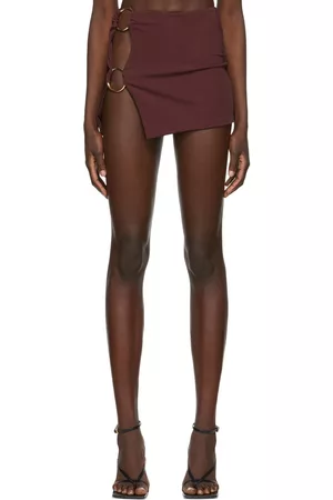 Louisa Ballou Double Ring Mini Skirt