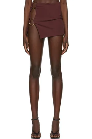 Louisa Ballou Double Ring Mini Skirt