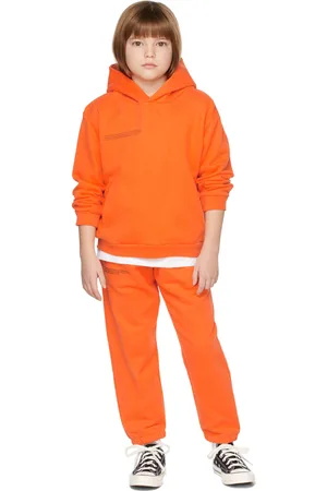 The Pangaia Kids Orange Organic Cotton 365 Track Pants