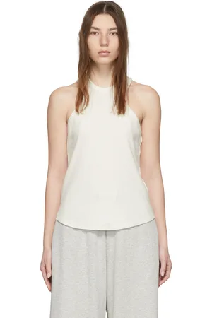 Halfboy Off-White Car Tank Top