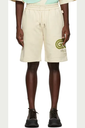 GCDS Beige Eco Regular Sweat Shorts