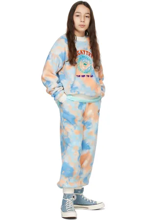 Luckytry Kids Rainbow Fleece MTM Sweatshirt