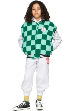 Luckytry Kids Reversible Check Vest