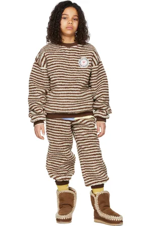 Luckytry Kids & Off-White Stripe Dumbled Sweatshirt