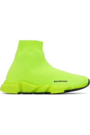 Balenciaga Kids Yellow Speed Sneakers