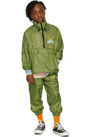 Luckytry Kids Cloud Check Anorak Jacket