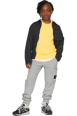 Stone Island Kids Navy Overshirt Jacket