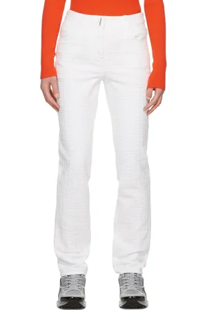 Givenchy White Monogram Jeans