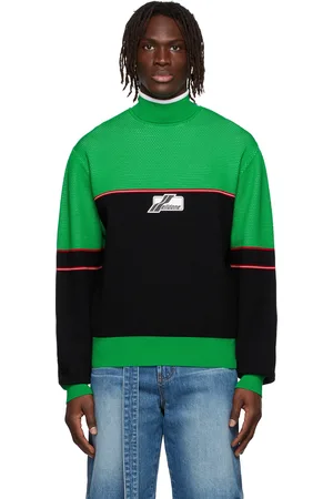 We11 Done Black Viscose Turtleneck