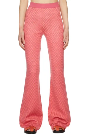 Moschino Pink Virgin Wool Lounge Pants