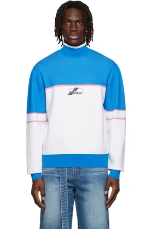 We11 Done White Viscose Turtleneck