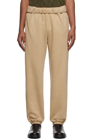 DION LEE Tan Cotton Lounge Pants