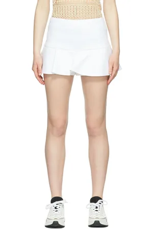 RED Valentino White Cotton Shorts