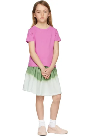 Longlivethequeen Kids Pink Organic Cotton T-Shirt