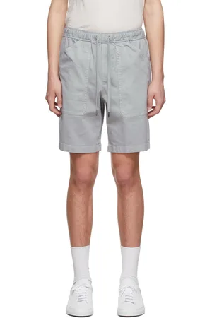 Vince Grey Cotton Shorts