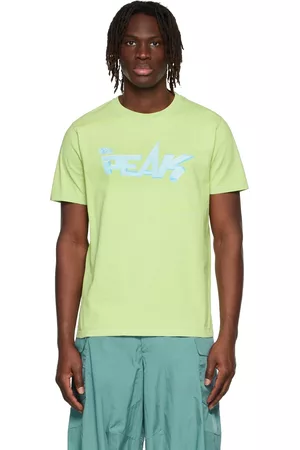 RK Men Short Sleeve - SSENSE Exclusive Green Graphic T-Shirt