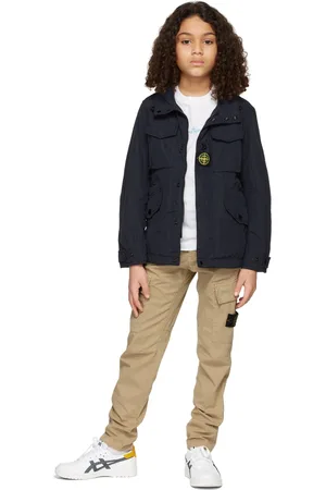 Stone Island Kids Navy Field Jacket