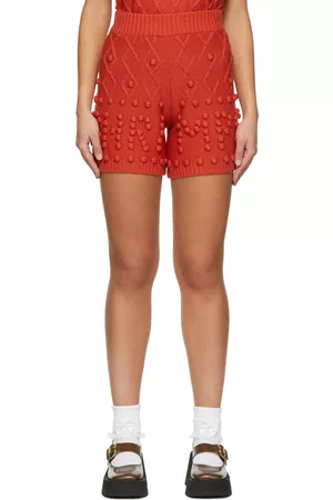 Shrimps Women Shorts - Red Anthia Shorts