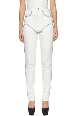 Paris Georgia Off-White Cowboy Trousers