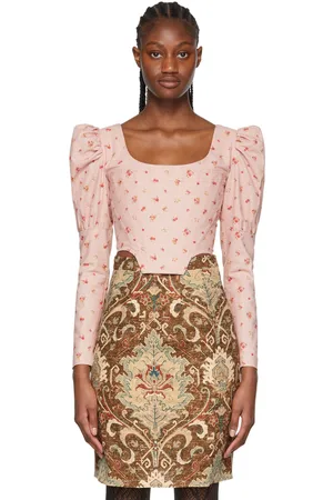 Puppets and Puppets Pink Linen Blouse