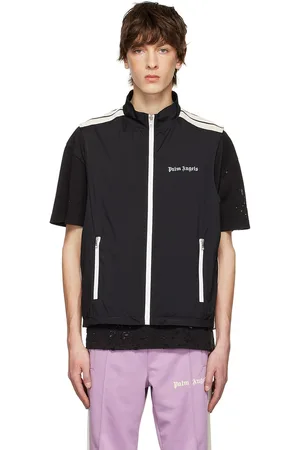 Palm Angels Black Nylon Vest
