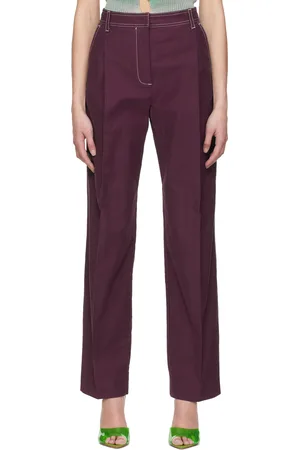STINE GOYA Purple Frankie Trousers