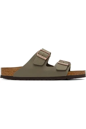Birkenstock Men Sandals - Grey Arizona Sandals