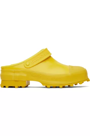 Camper Men Loafers - Yellow Traktori Slip-On Loafers