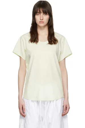 LEMAIRE Yellow Cotton T-Shirt