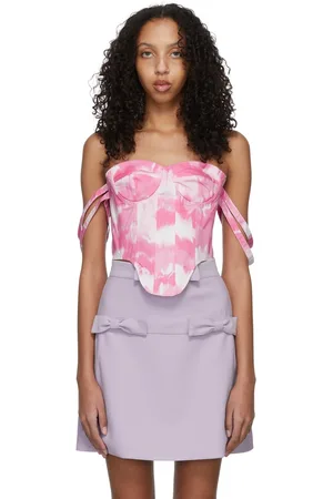 Rokh Pink Cotton Tank Top