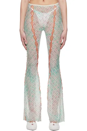 RUI Blue Polyester Trousers