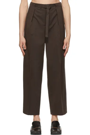 Auralee Brown Finx Trousers