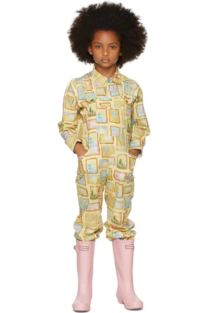 Helmstedt SSENSE Exclusive Kids Yellow Talvi Shirt