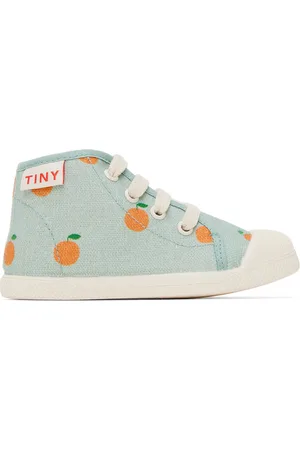 Tiny Cottons Baby Blue Oranges Sneakers