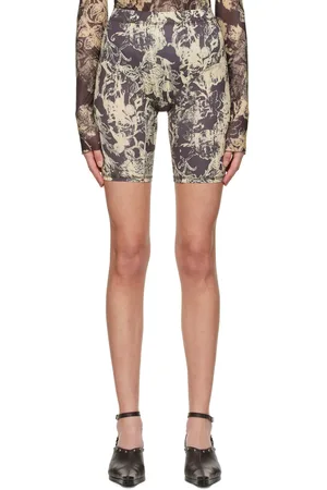 KNWLS Black Polyester Shorts