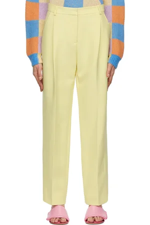 STINE GOYA Yellow Frankie Trousers